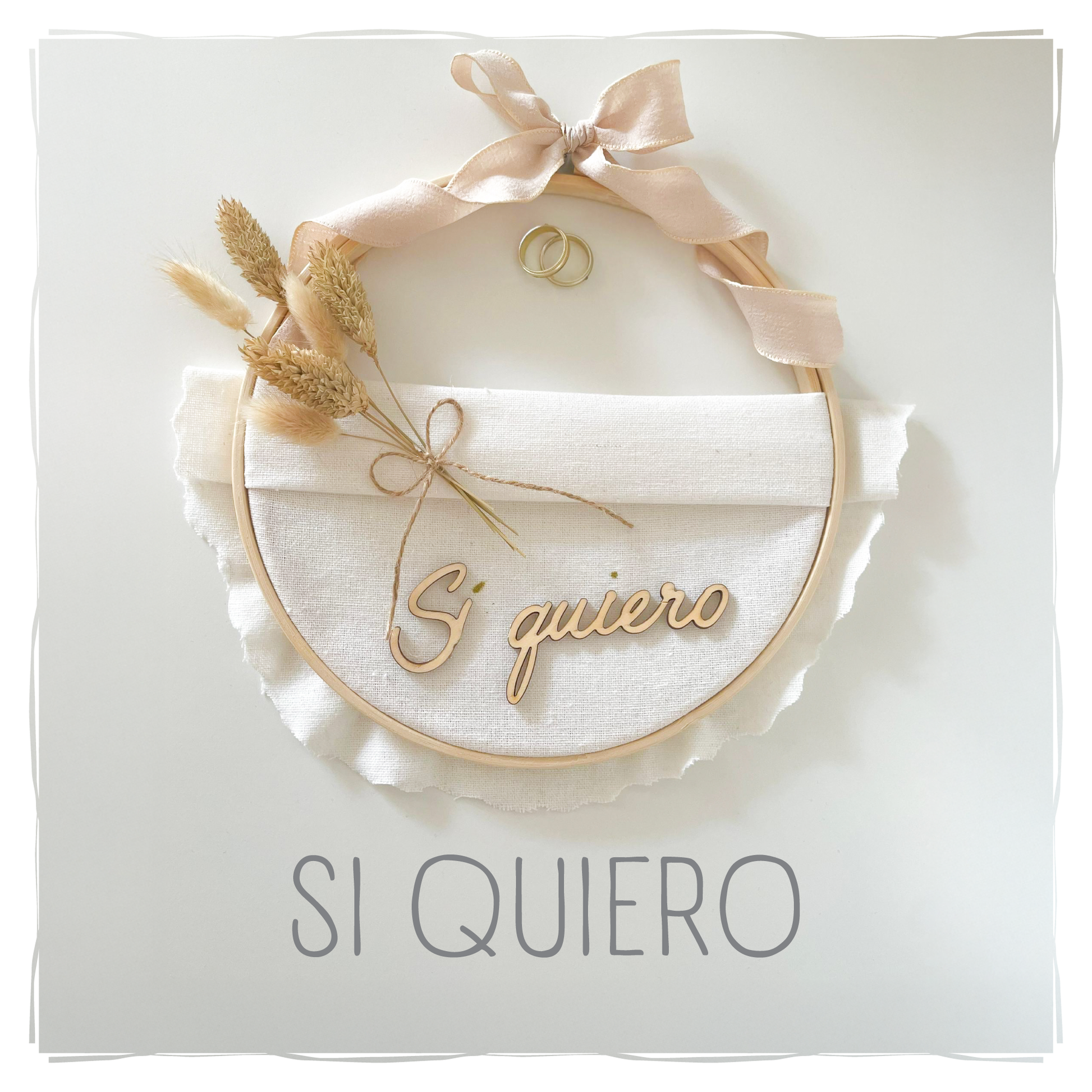Sí Quiero - Unique Handmade Bridal Gift