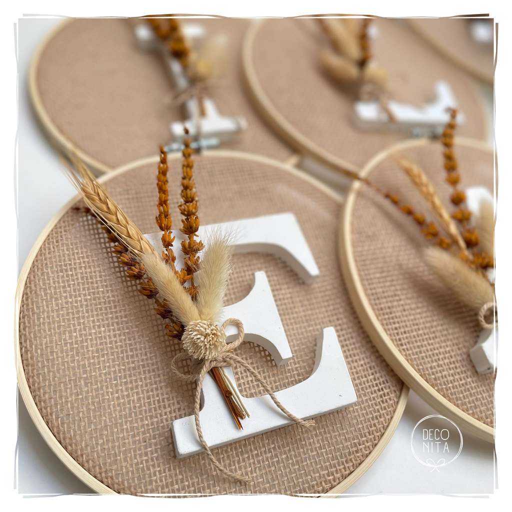 Letter & Stem - The center Letter can be personalized however you want!